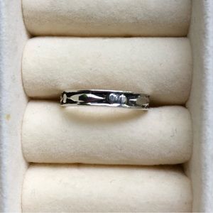 Silver Thin Band Ring